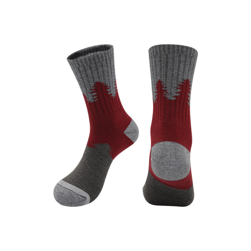 Unisex Forest Crew Hiking Sock