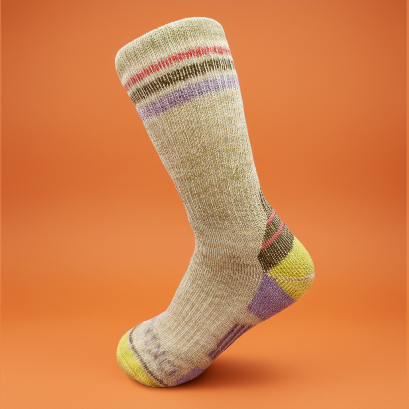 Women's Merino Wool Crew Hiking Sock