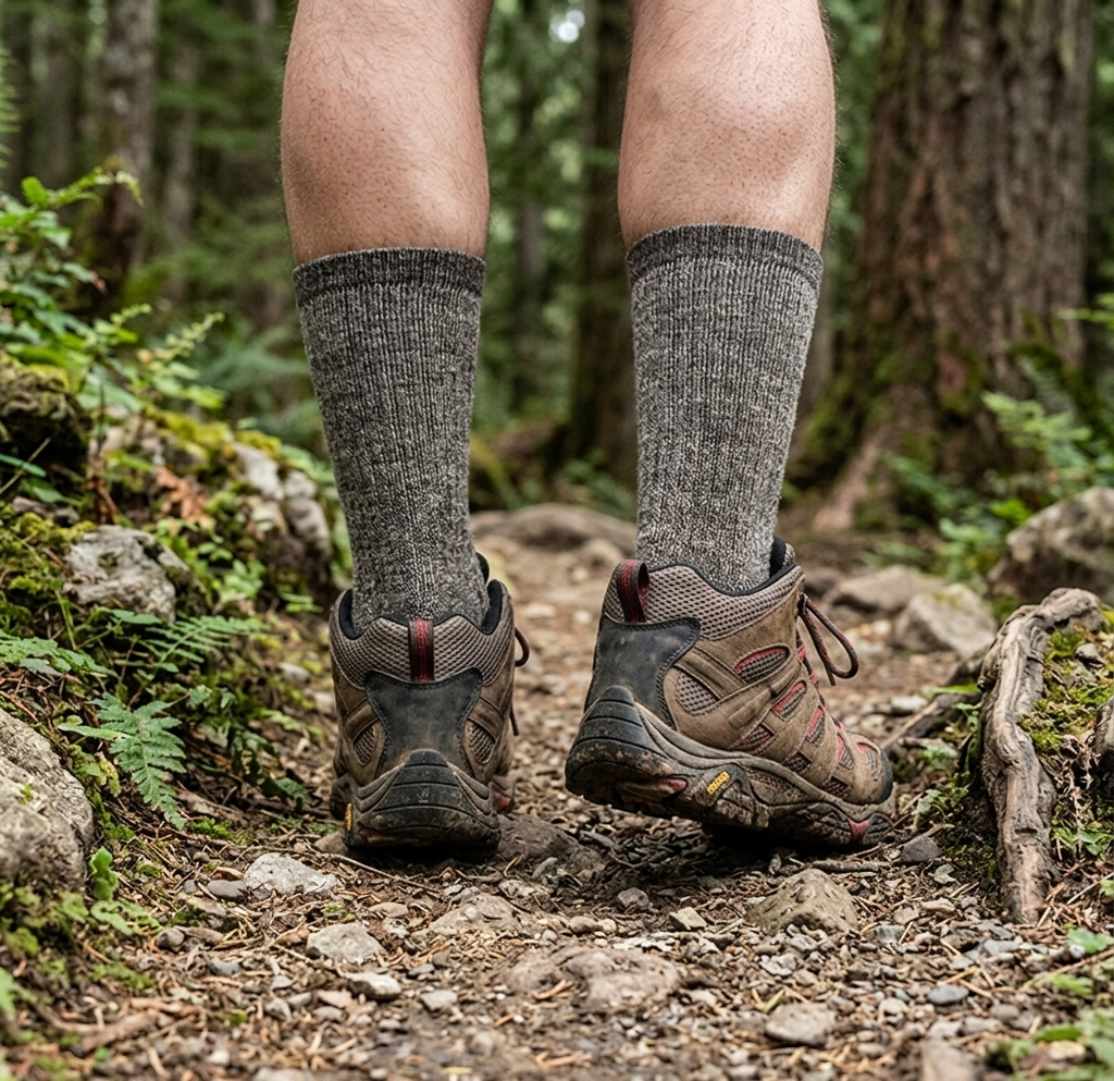 Men's Ankle Crew Hiking Socks