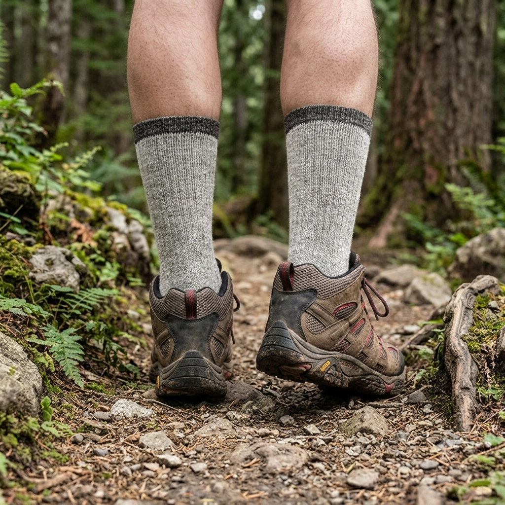Men's Ankle Crew Hiking Socks