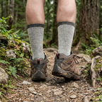 Men's 75% Wool Tall Crew Sock - 2 Pack