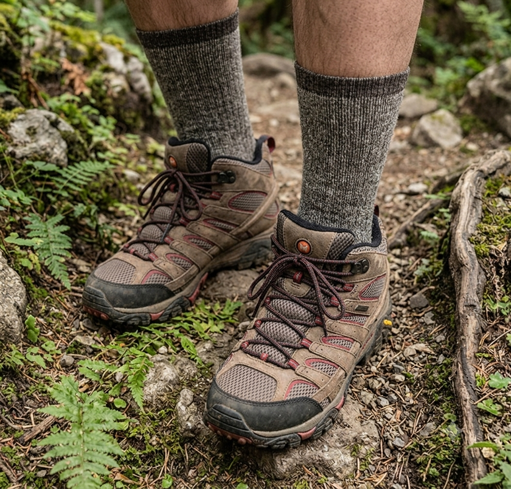 Men's Ankle Crew Hiking Socks